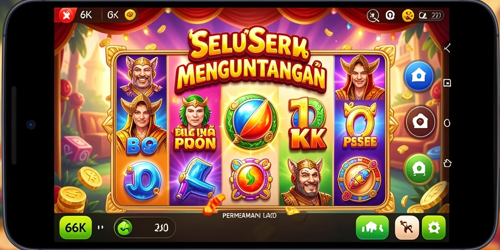 Gameplay Slot 66K yang menarik dan mengasyikkan.