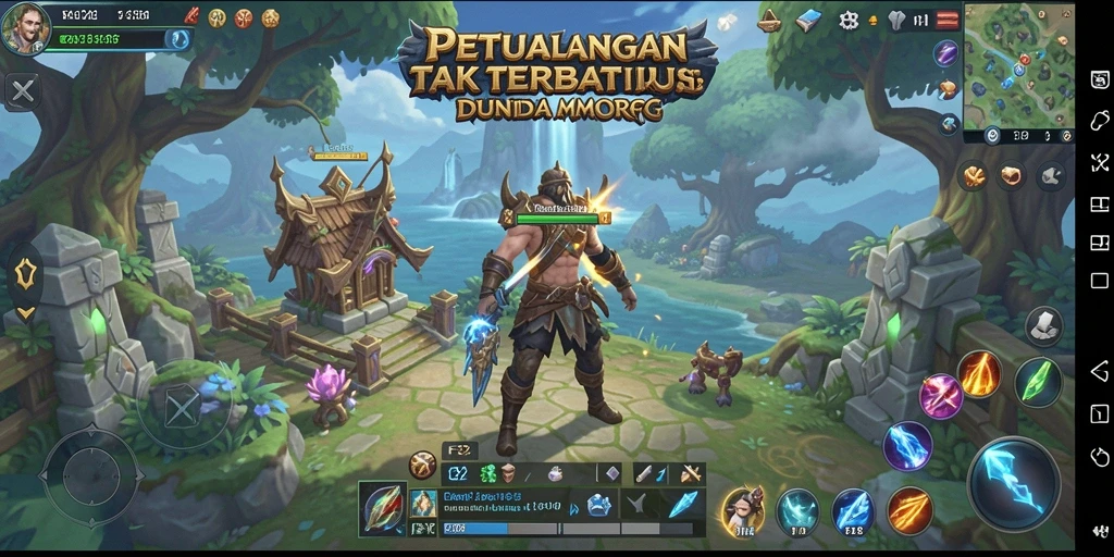 Screenshot gameplay F32 menunjukkan aksi pertempuran yang mendebarkan.