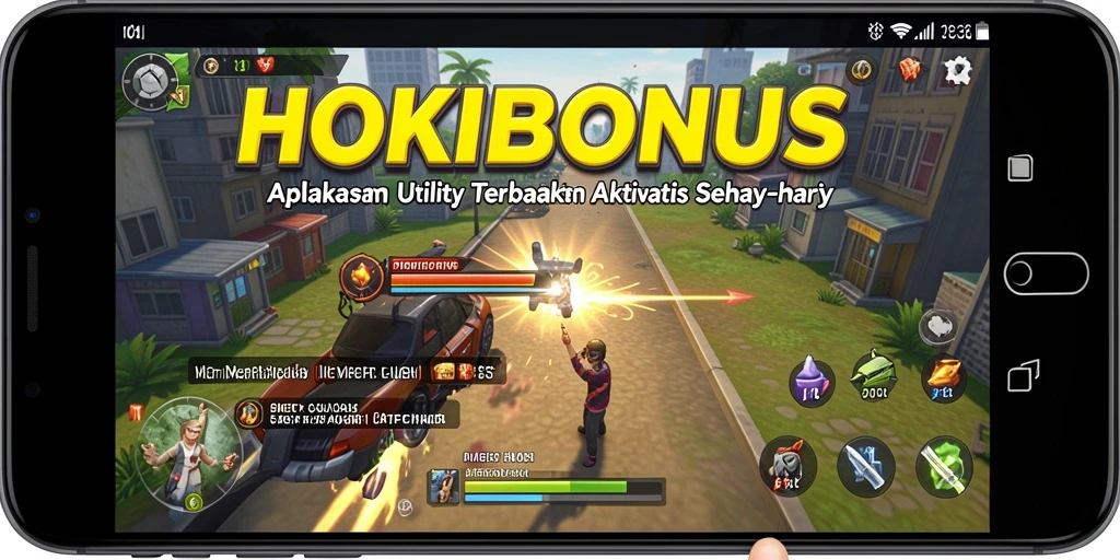 Tampilan antarmuka HOKIBONUS yang sederhana dan intuitif.