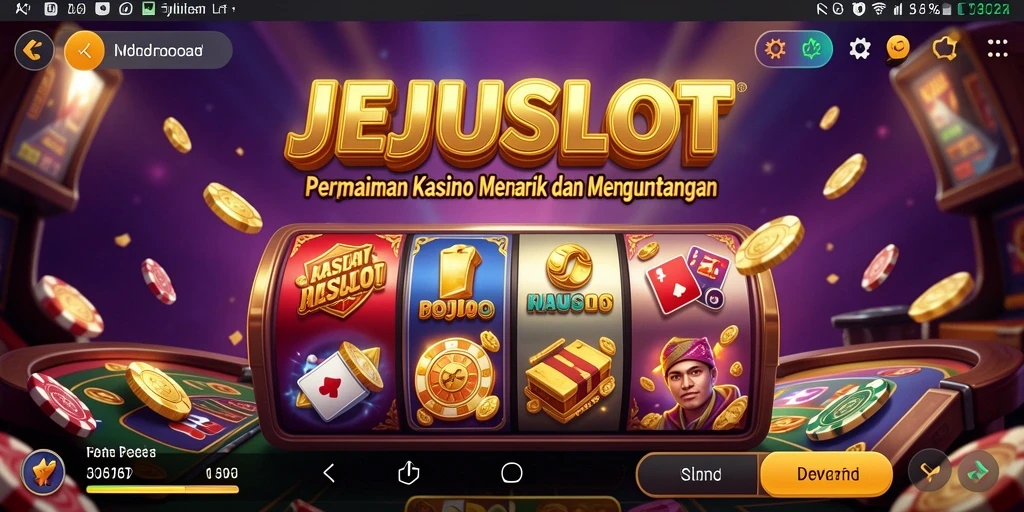 Screenshot gameplay JEJUSLOT dengan grafik menarik dan fitur bonus.