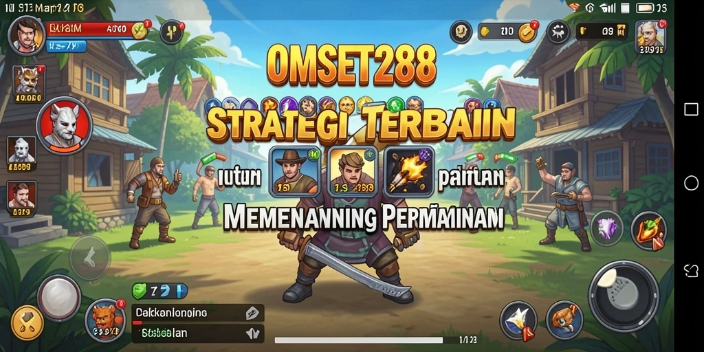 Screenshot gameplay OMSET288 yang menampilkan strategi yang kompleks dan mendebarkan.
