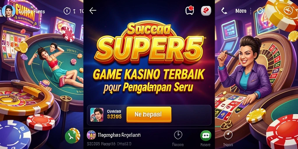 Tangkapan layar SUPER5 menampilkan gameplay kasino yang menarik dan menyenangkan.