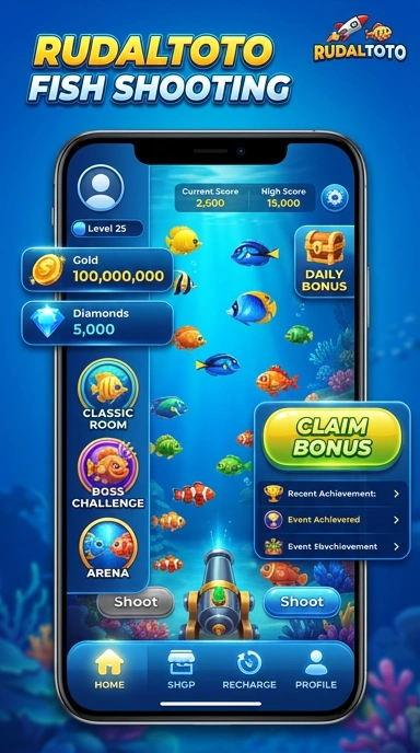 Tampilan utama aplikasi rudaltoto yang informatif dan user-friendly.